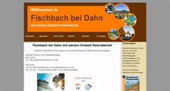 Desktop Screenshot of fischbach-bei-dahn.de