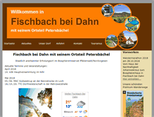 Tablet Screenshot of fischbach-bei-dahn.de